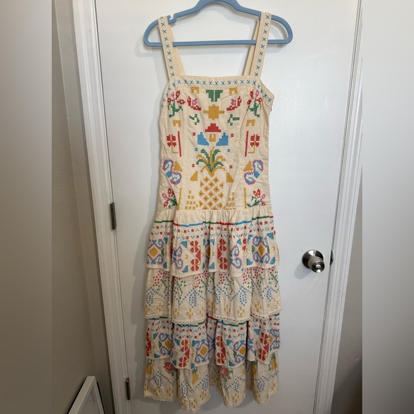 FARM Rio Watercolor Maxi Dress - Picture 2 of 3